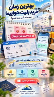 بهترین زمان خرید بلیت هواپیما؛ چند ماه قبل رزرو کنیم؟