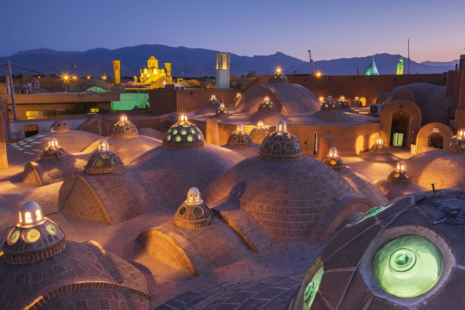 حمام سلطان امیراحمد: زیبایی در قلب کاشان