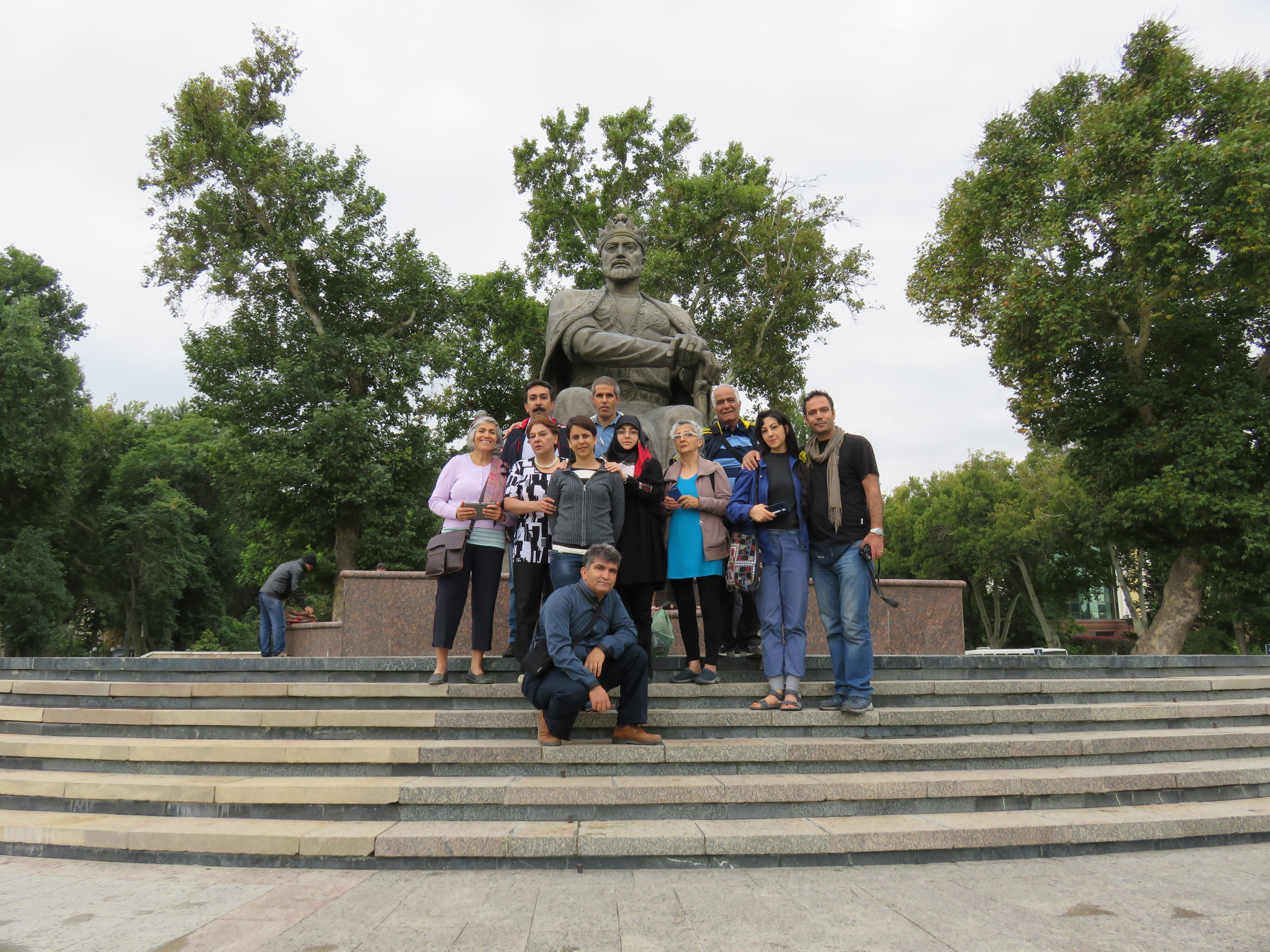 خاطرات سفر به آسیای میانه همراه با هشتمین تور زمینی جاده ابریشم (قسمت چهارم - سمرقند - ازبکستان)