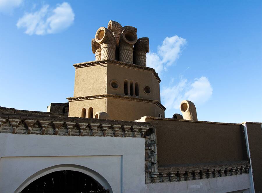 بادگیر چپقی