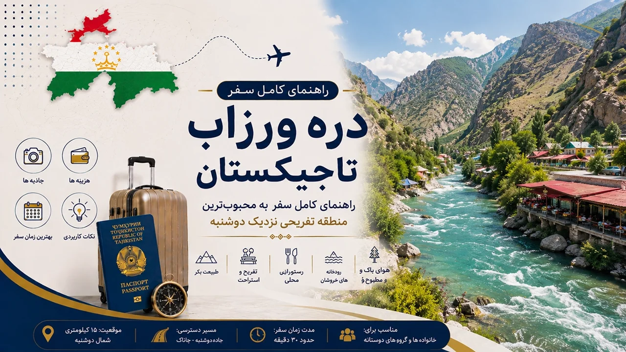 دره ورزاب تاجیکستان؛ راهنمای کامل سفر به محبوبترین منطقه تفریحی نزدیک دوشنبه
