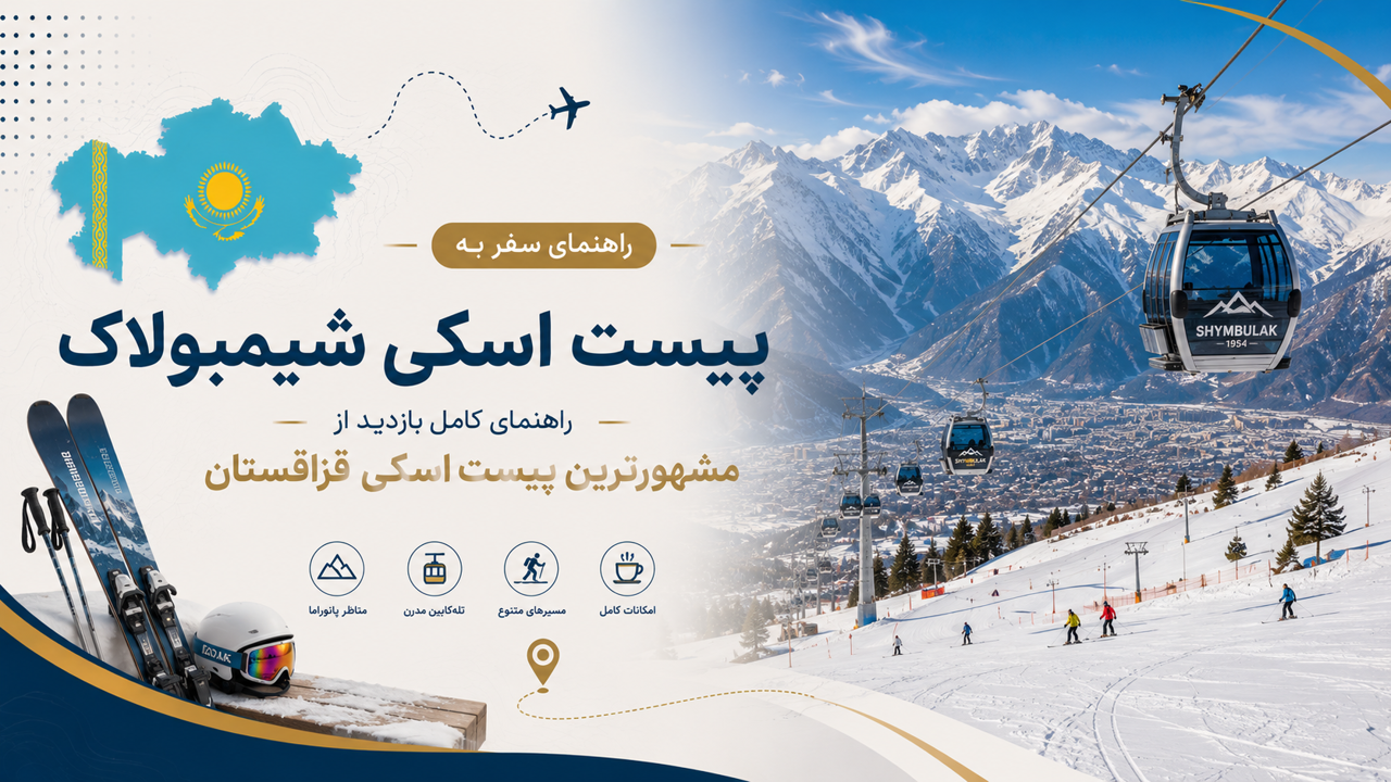 پیست اسکی شیمبولاک؛ راهنمای بازدید از مشهورترین پیست اسکی قزاقستان