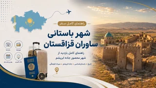 شهر باستانی ساوران قزاقستان؛ راهنمای کامل بازدید از شهر محصور جاده ابریشم