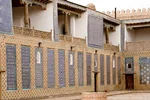 حیاط سنگی خیوه (حولی تاش)